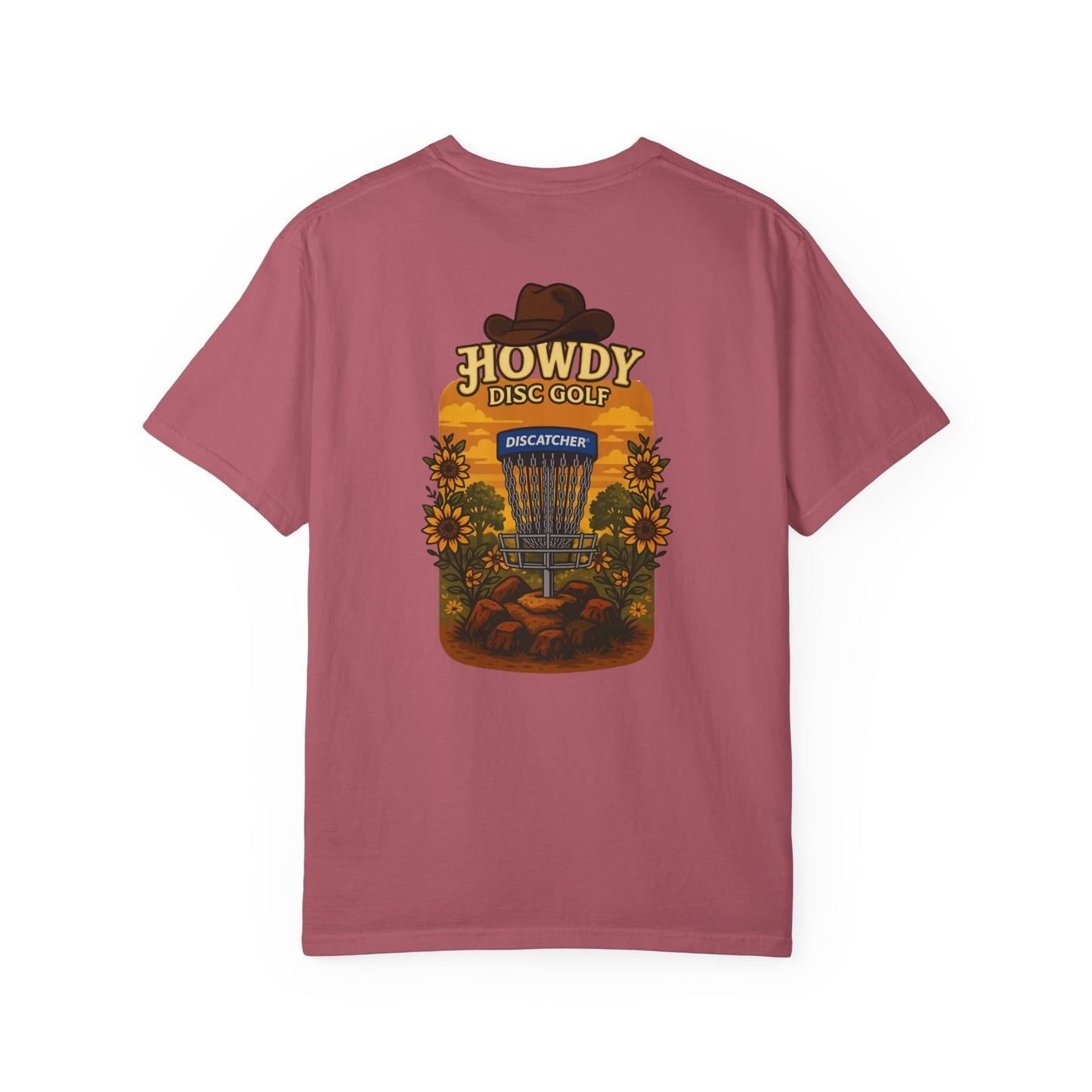 Howdy Disc Golf Sunflower Unisex Garment-Dyed T-Shirt | Casual Summer Tee, Gift for Disc Golf Enthusiasts, Fun Outdoor Activity Shirt, Nature [...]