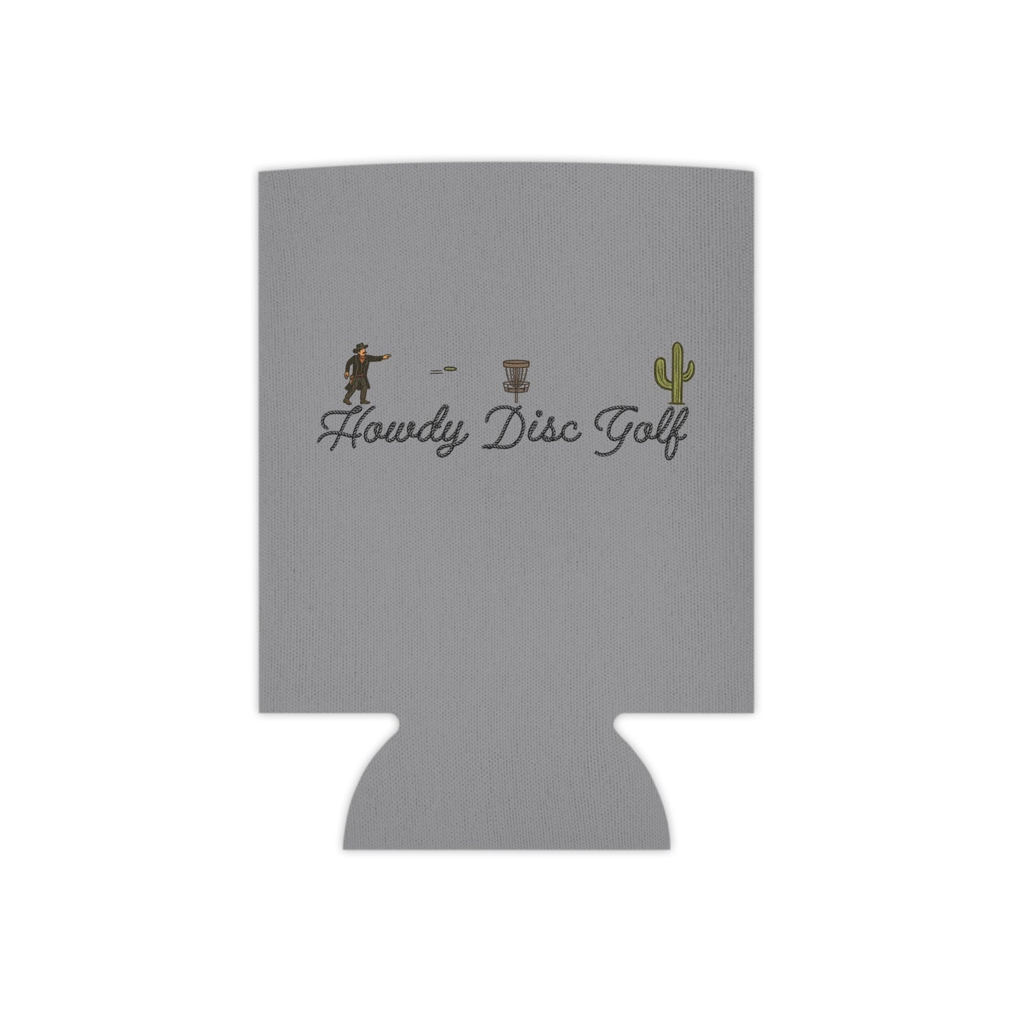 Howdy Disc Golf Can Cooler – Cowboy Throw Design