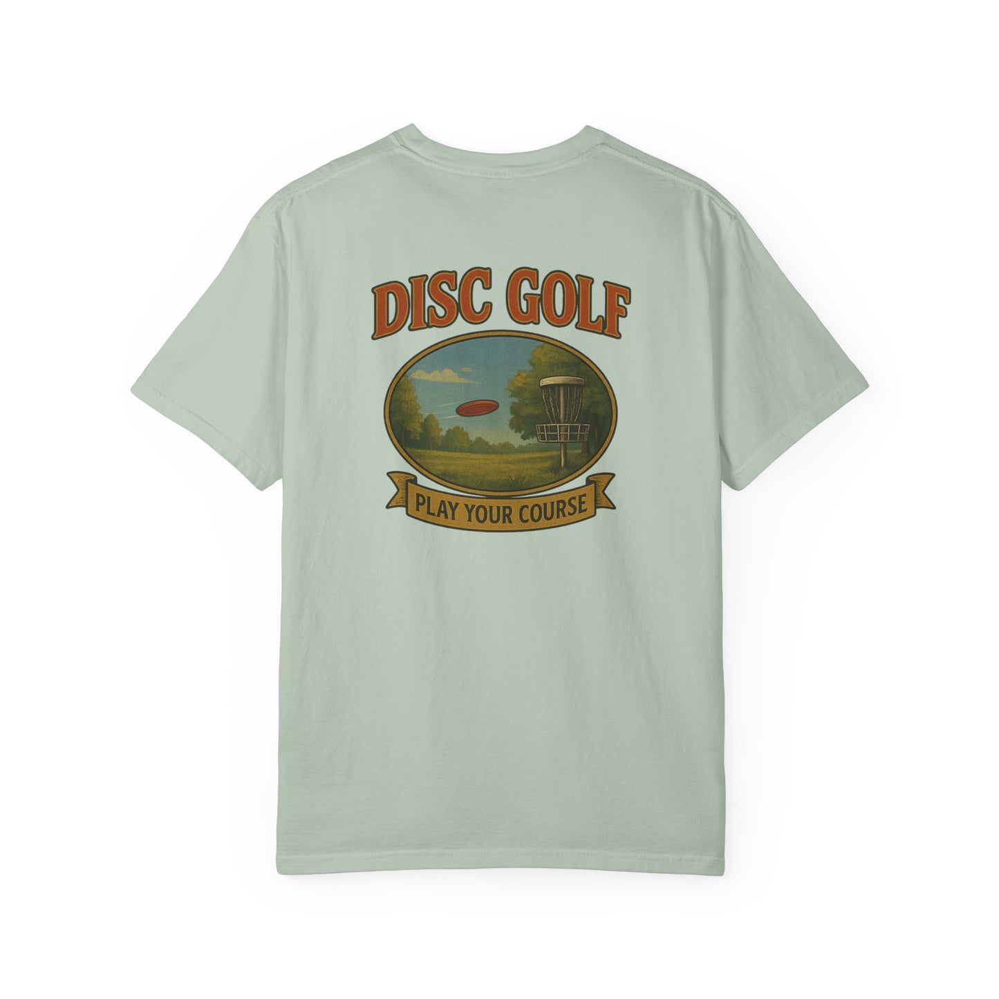 Vintage Disc Golf Tee - Play Your Course Unisex T-shirt