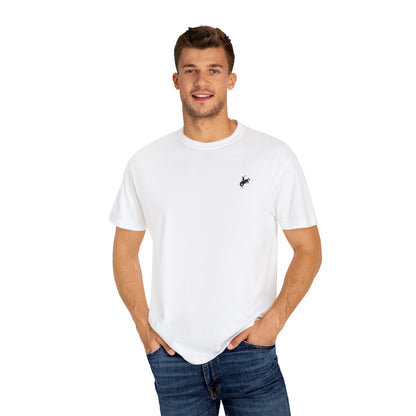 Bucking Bronco Tee- Rope Logo On Back