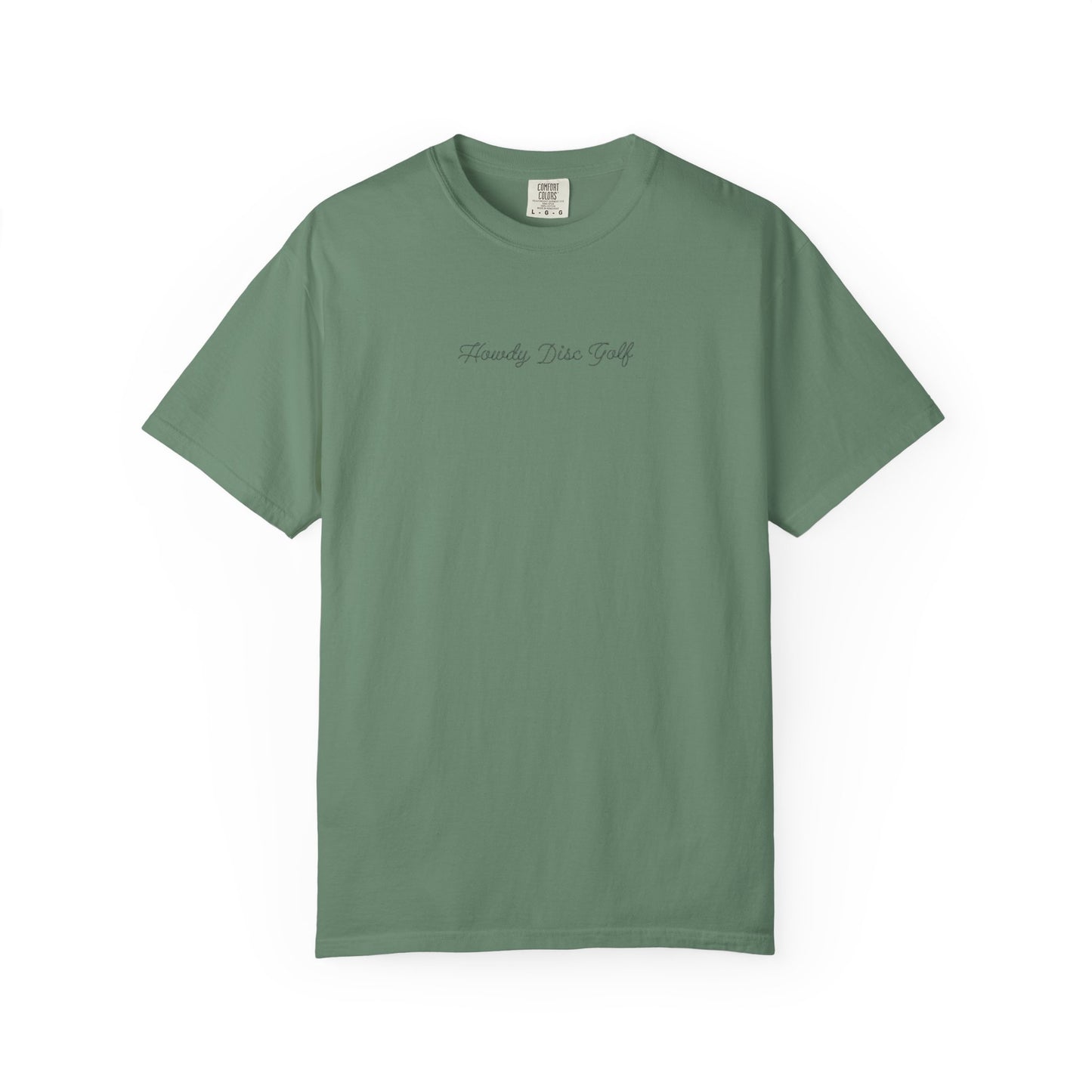 Howdy Mountain Disc Basket Unisex T-shirt