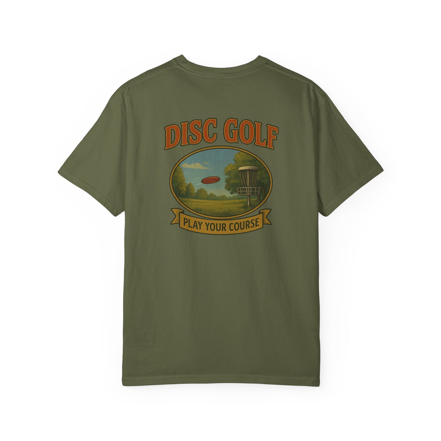 Vintage Disc Golf Tee - Play Your Course Unisex T-shirt
