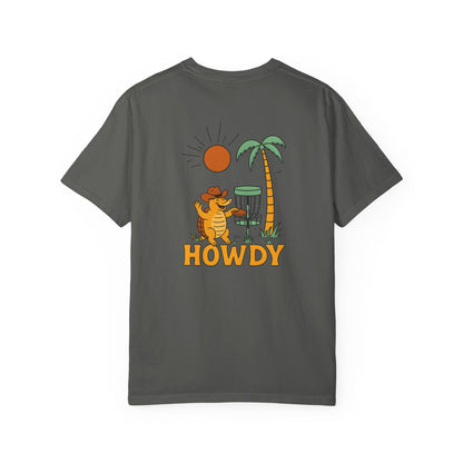 Armadillo Sunny Day Tee – Howdy Disc Golf