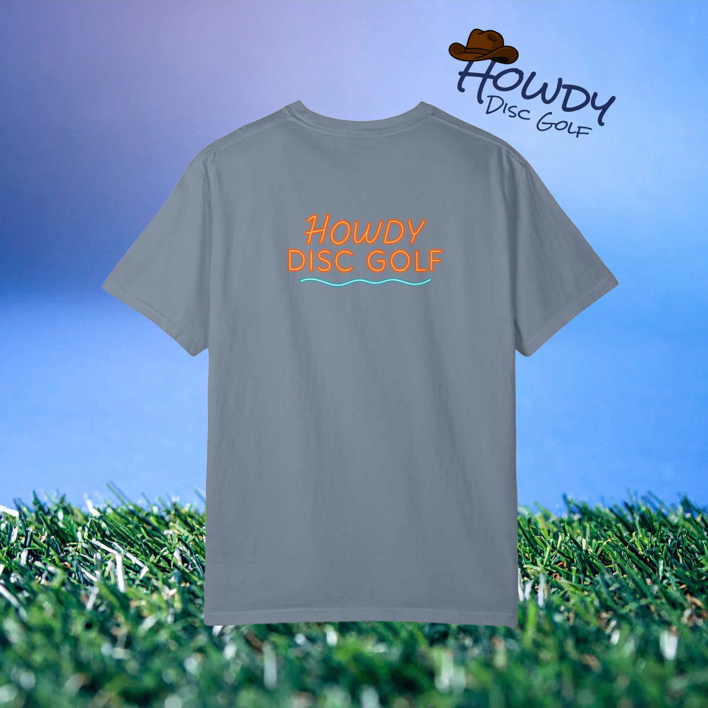 Howdy Neon Disc Golf T-shirt