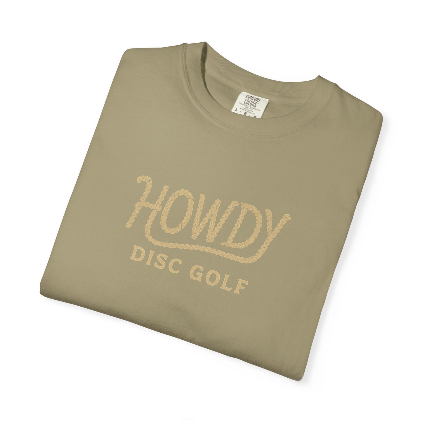 Howdy Rope Logo Tee – Classic Western Disc Golf Style