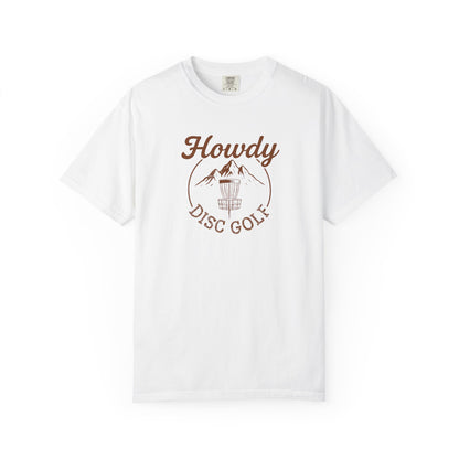Howdy Disc Golf T-Shirt, Casual Sportswear, Gift for Golfers, Unisex Tee, Outdoor Activity, Summer Fun