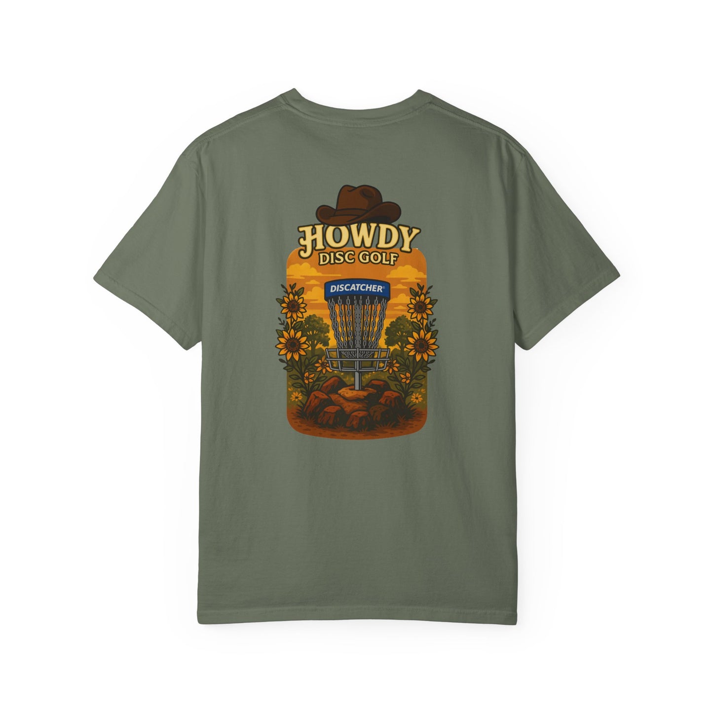 Howdy Disc Golf Sunflower Unisex Garment-Dyed T-Shirt | Casual Summer Tee, Gift for Disc Golf Enthusiasts, Fun Outdoor Activity Shirt, Nature [...]