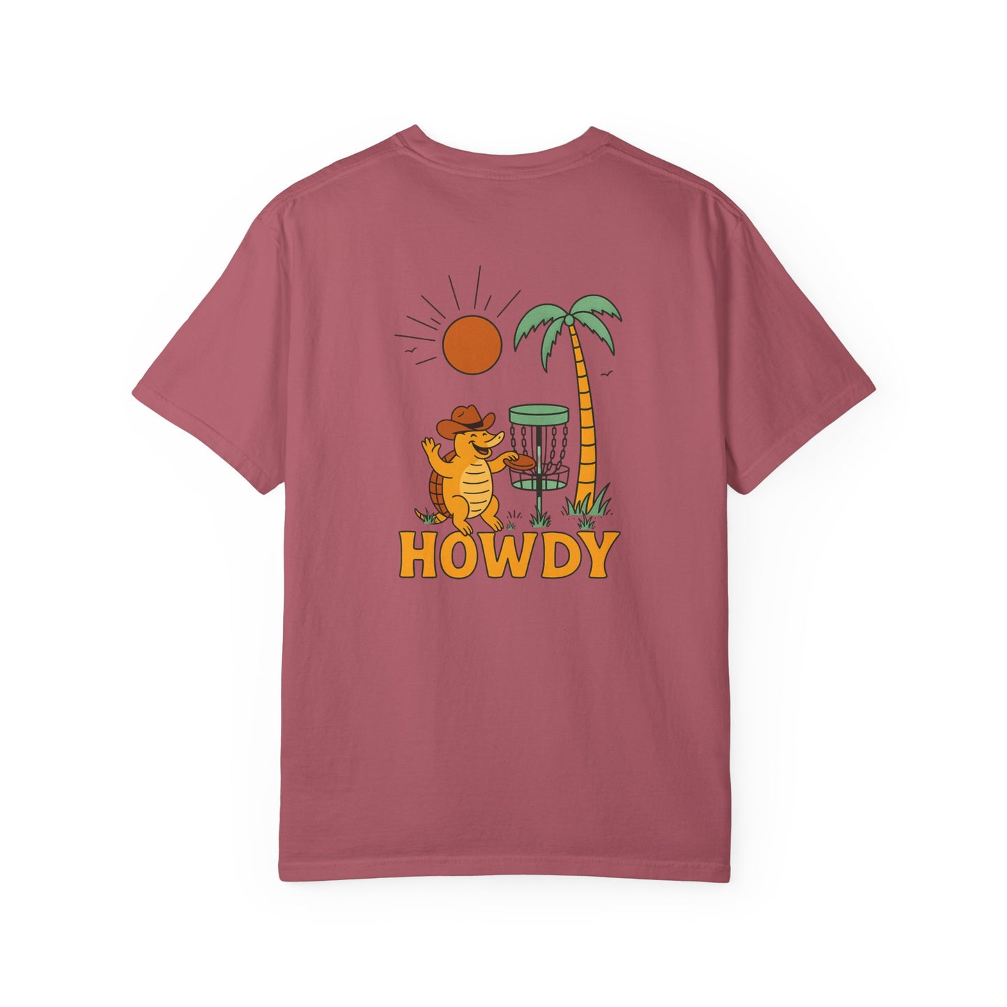 Armadillo Sunny Day Tee – Howdy Disc Golf