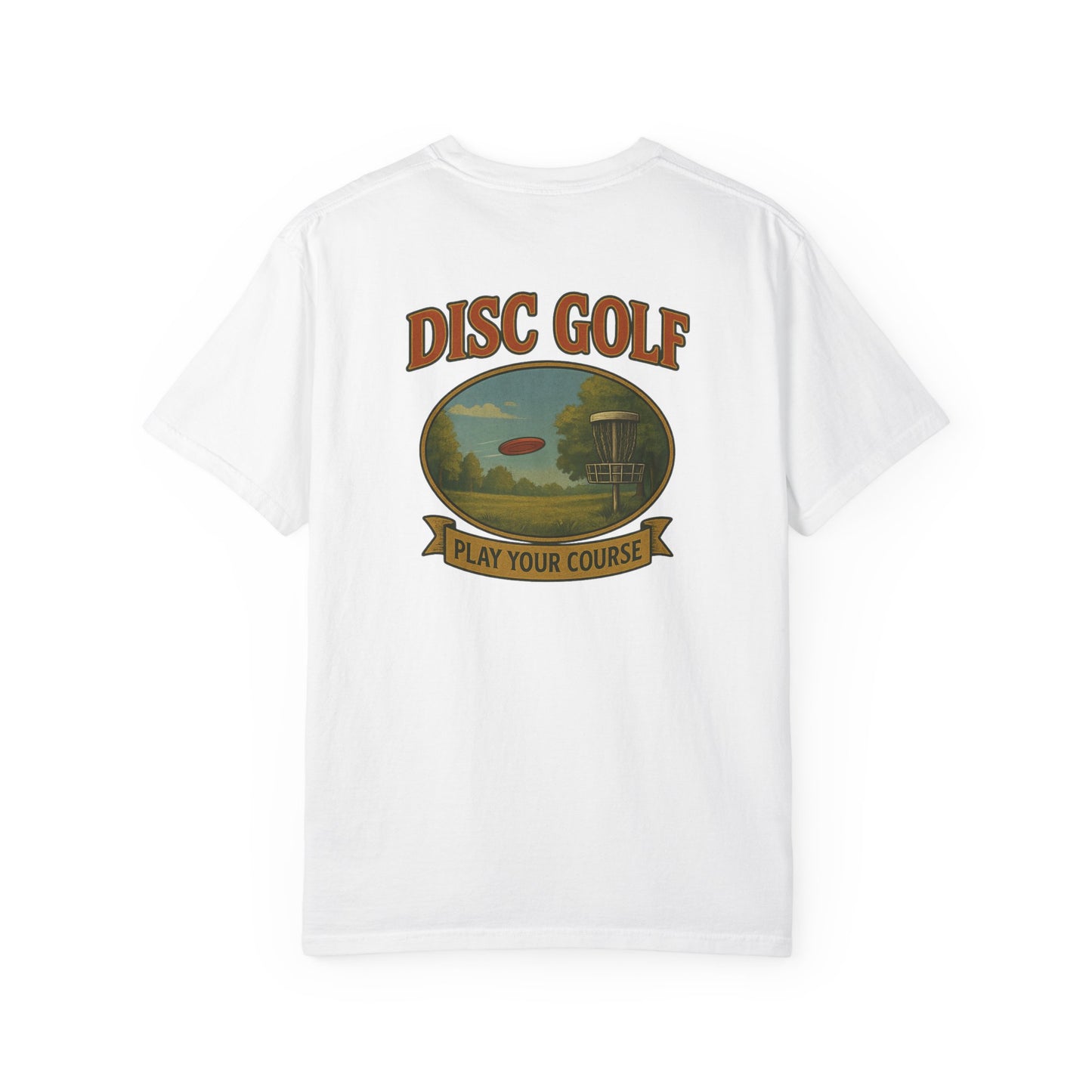 Vintage Disc Golf Tee - Play Your Course Unisex T-shirt