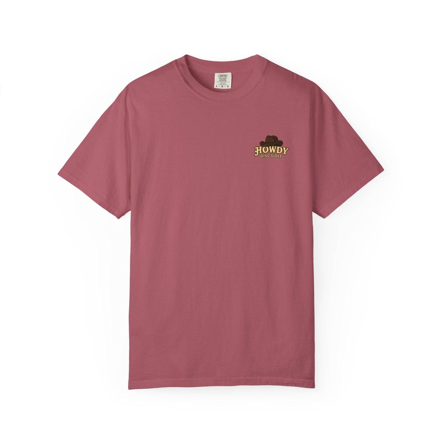 Howdy Disc Golf T-Shirt, Unisex Garment-Dyed Tee for Golf Lovers, Fun Outdoor Tee, Great for Gifts, Summer Sports Fashion