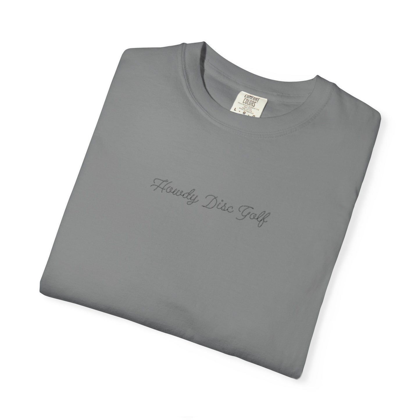 Howdy Mountain Disc Basket Unisex T-shirt