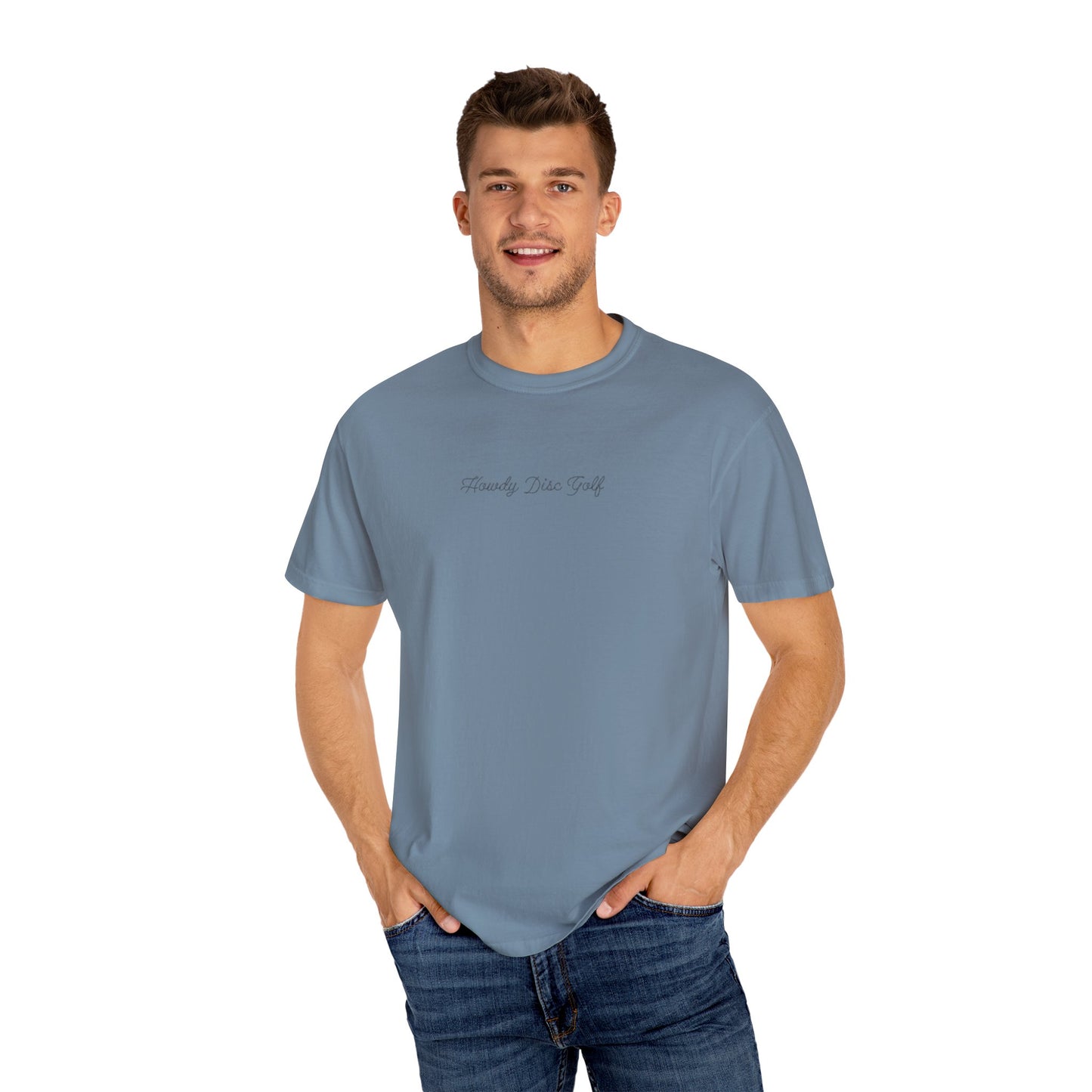 Disc Golf Basket Blueprint : Howdy Unisex T-shirt