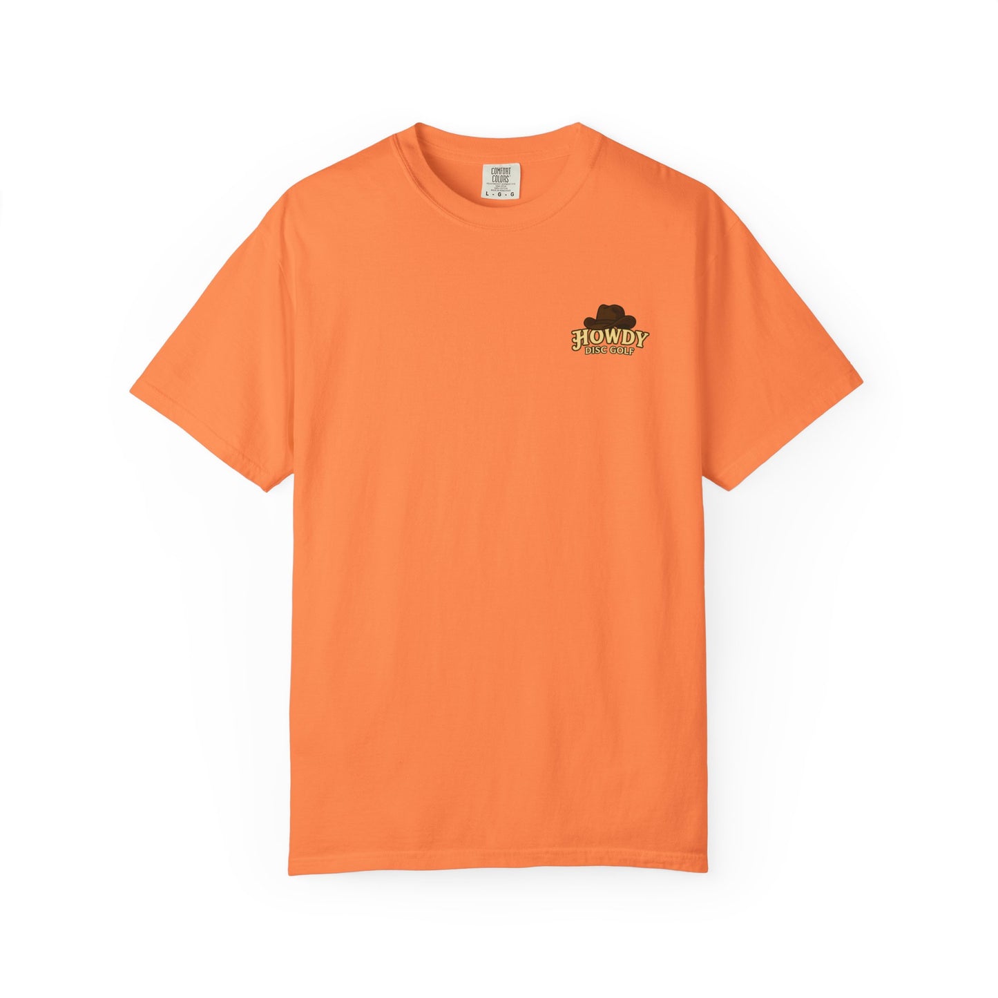 Howdy Disc Golf T-Shirt, Unisex Garment-Dyed Tee for Golf Lovers, Fun Outdoor Tee, Great for Gifts, Summer Sports Fashion