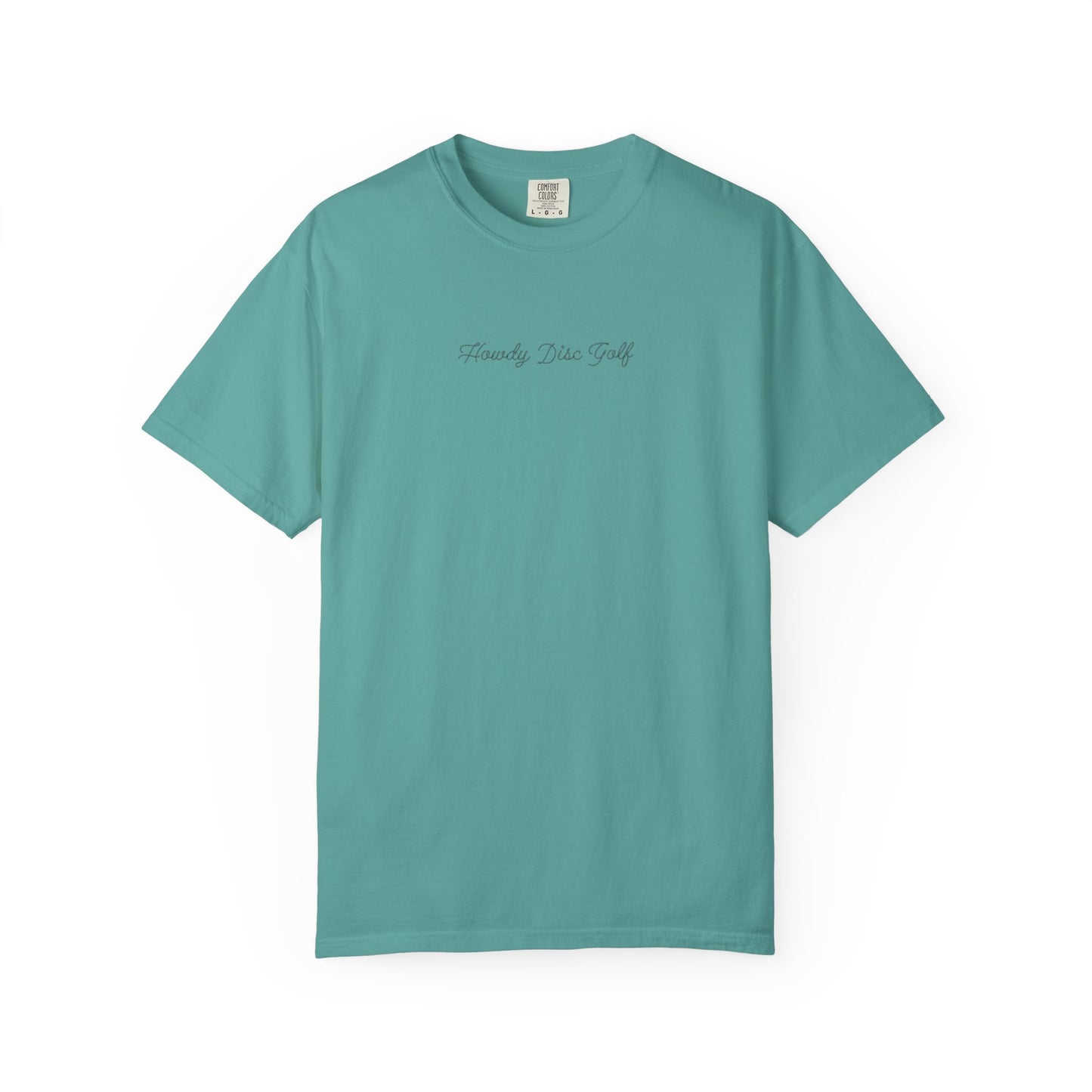 Howdy Mountain Disc Basket Unisex T-shirt