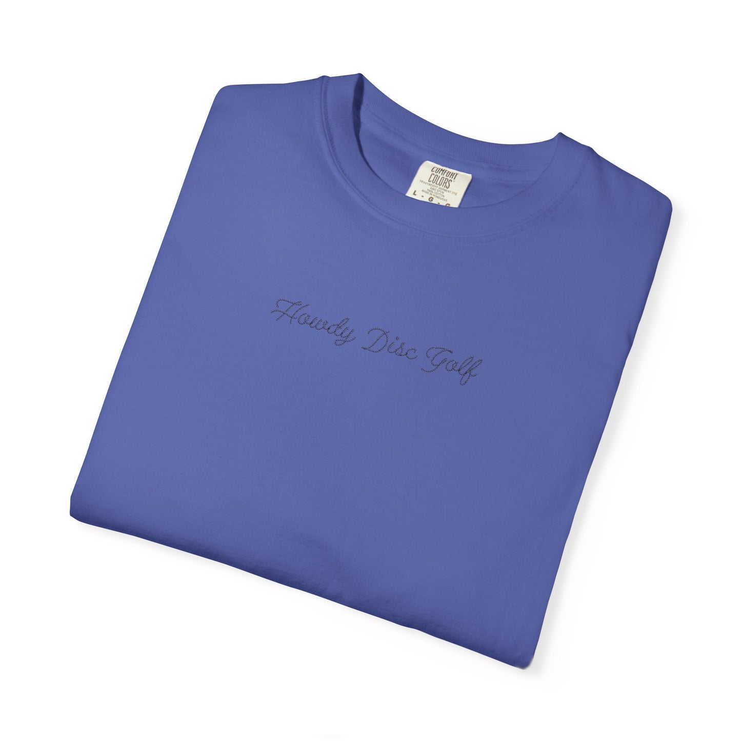 T-shirt Disc Basket Pine Tree Flowers