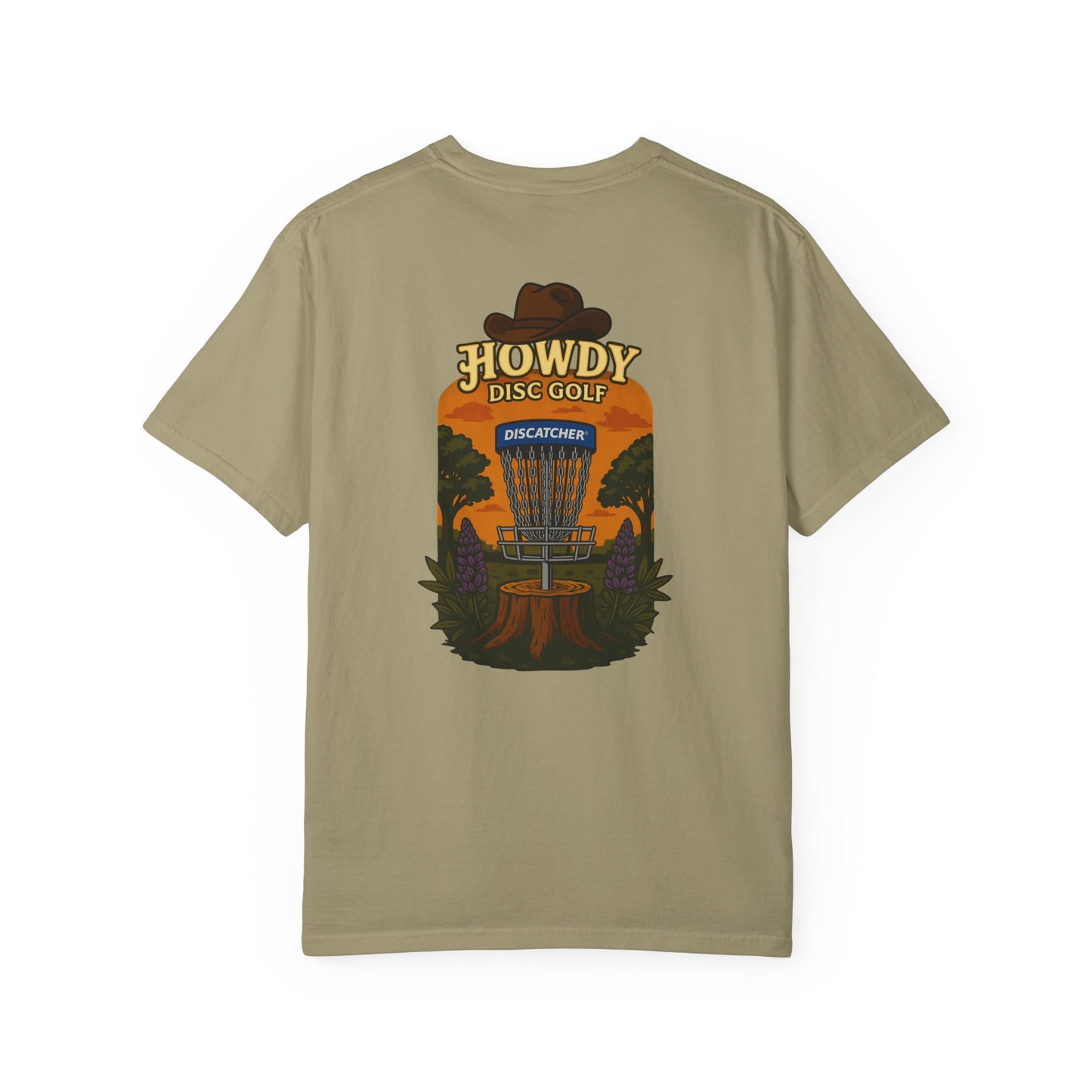 Nature Disc Golf Basket Unisex T-shirt : Howdy