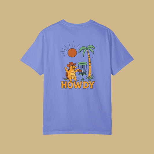Armadillo Sunny Day Tee – Howdy Disc Golf