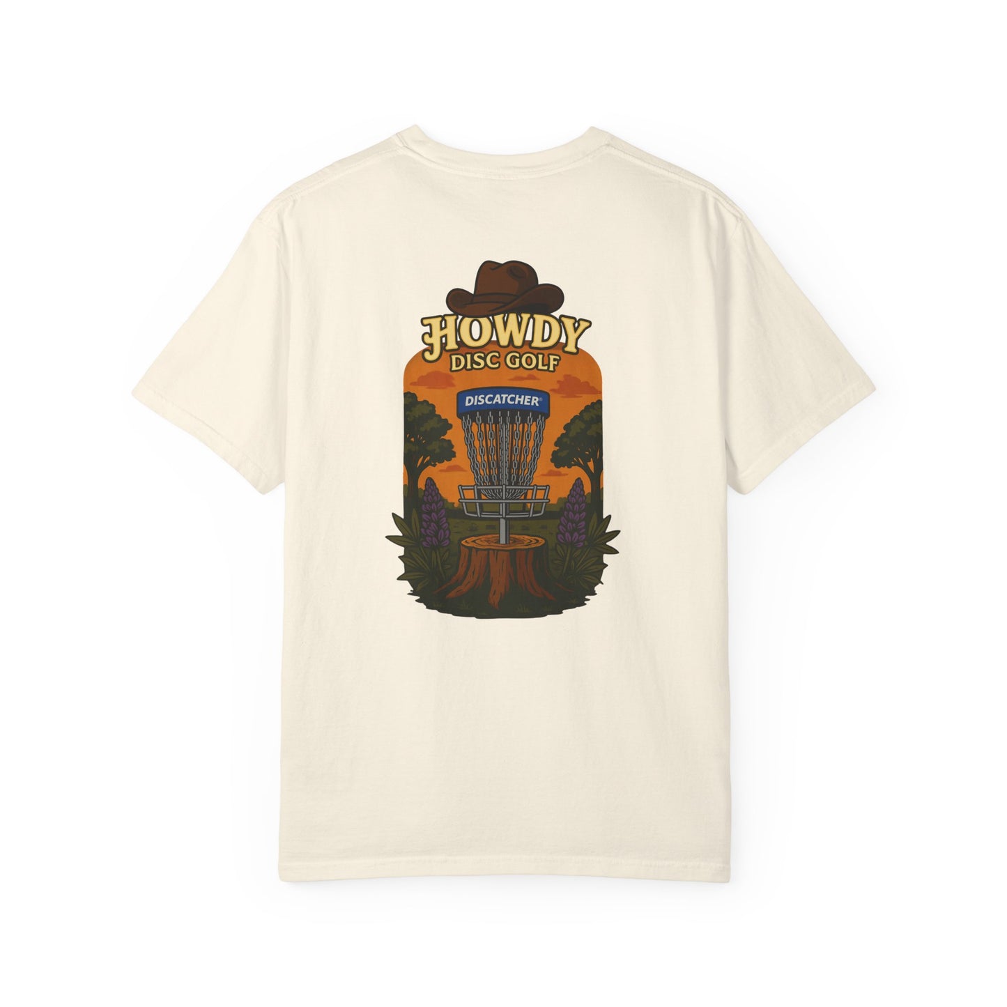 Nature Disc Golf Basket Unisex T-shirt : Howdy