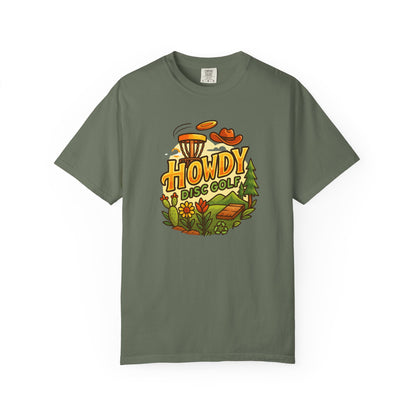 Howdy Disc Golf T-Shirt, Unisex Short Sleeve Tee, Casual Wear, Outdoor Sports Apparel, Summer Gift Idea