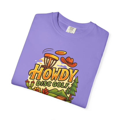 Howdy Disc Golf T-Shirt, Unisex Short Sleeve Tee, Casual Wear, Outdoor Sports Apparel, Summer Gift Idea