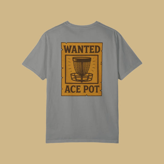 Wanted: Ace Pot Tee – Western Disc Golf Edition