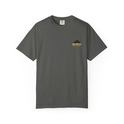 Disc Golf Basket Blueprint : Howdy Unisex T-shirt