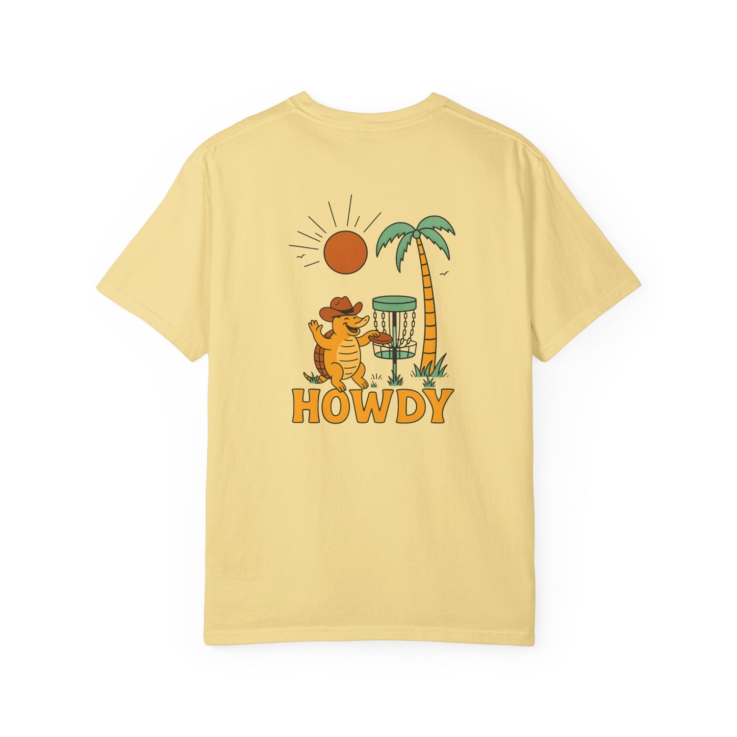 Armadillo Sunny Day Tee – Howdy Disc Golf