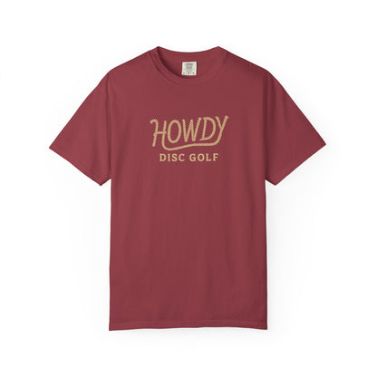 Howdy Rope Logo Tee – Classic Western Disc Golf Style