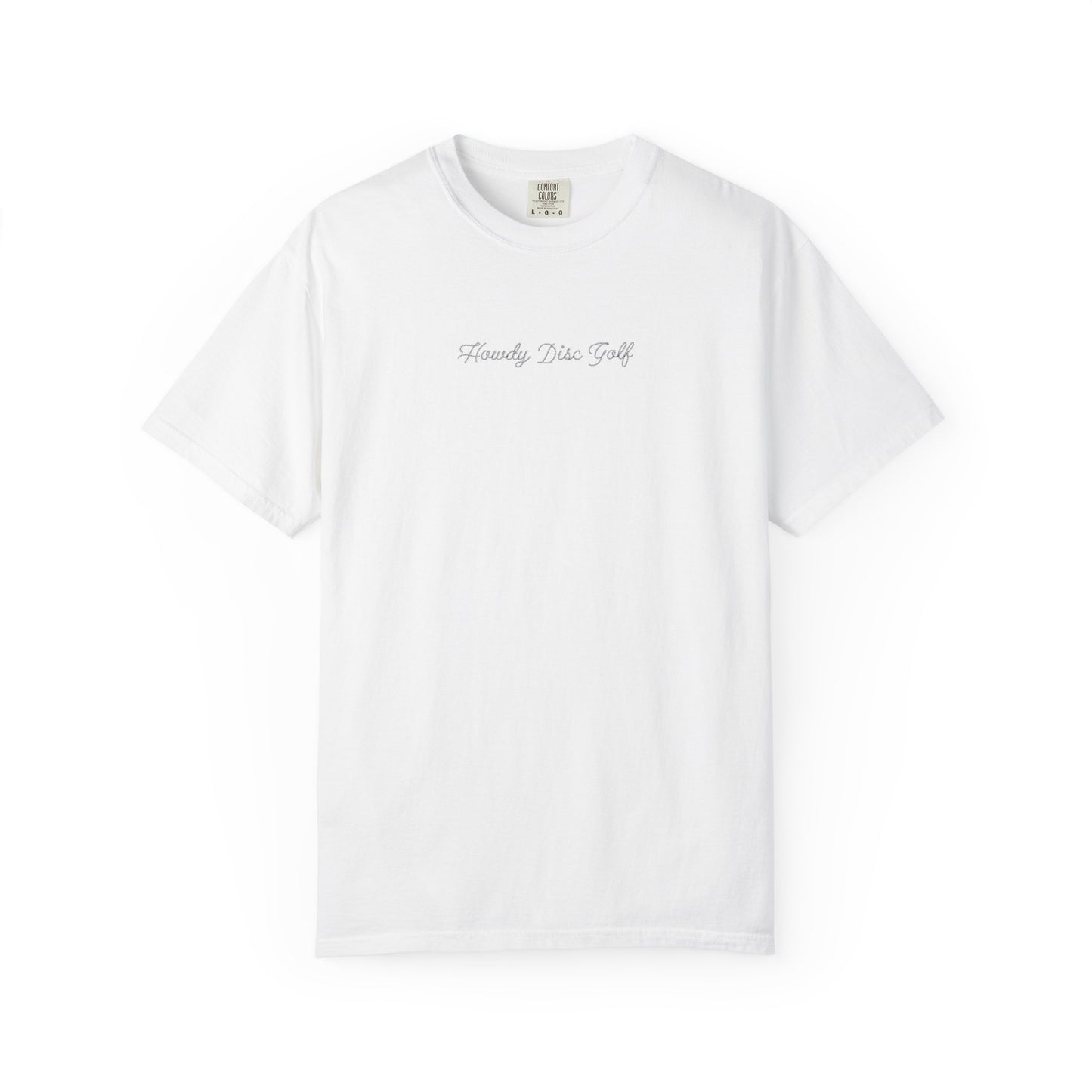 Howdy Mountain Disc Basket Unisex T-shirt