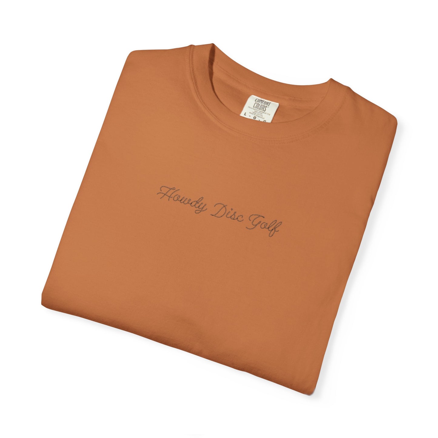 Howdy Mountain Disc Basket Unisex T-shirt