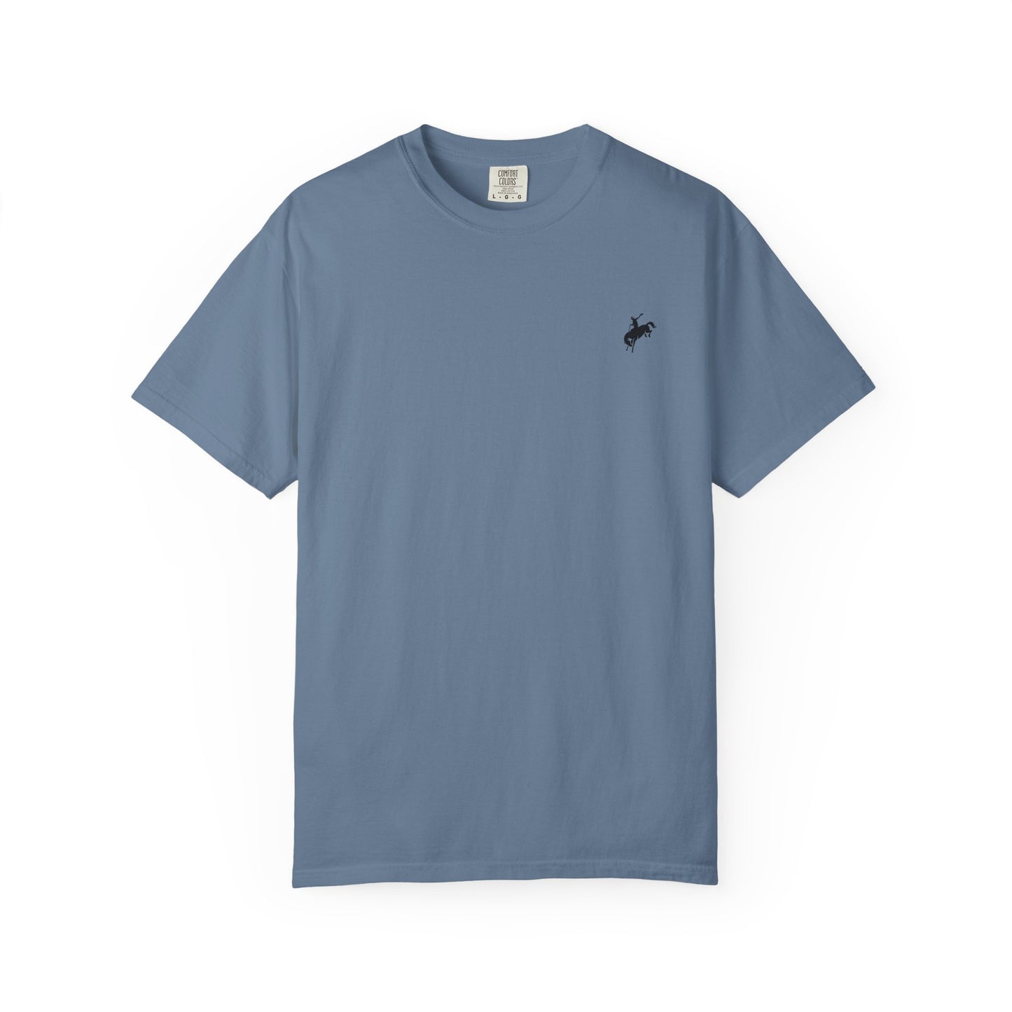 Bucking Bronco Tee- Rope Logo On Back