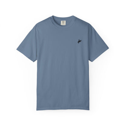 Bucking Bronco Tee- Rope Logo On Back
