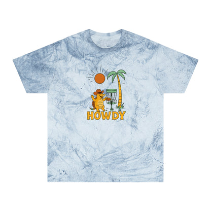 Disc Golf Armadillo Color Blast T-Shirt