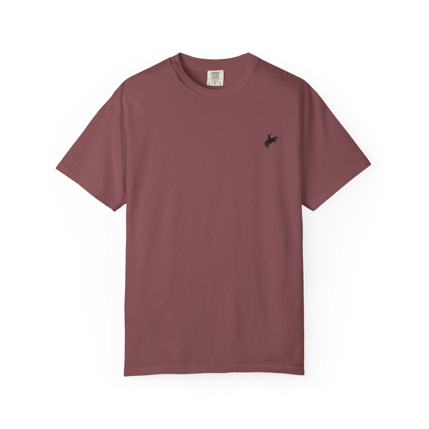 Bucking Bronco Tee- Rope Logo On Back