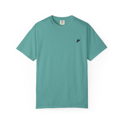 Bucking Bronco Tee- Rope Logo On Back