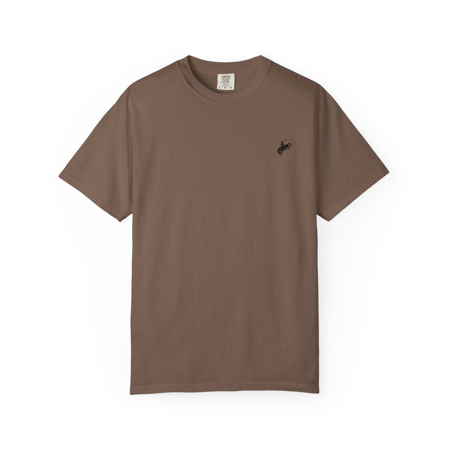Bucking Bronco Tee- Rope Logo On Back