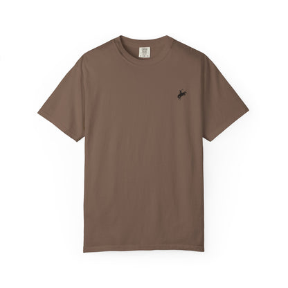 Bucking Bronco Tee- Rope Logo On Back