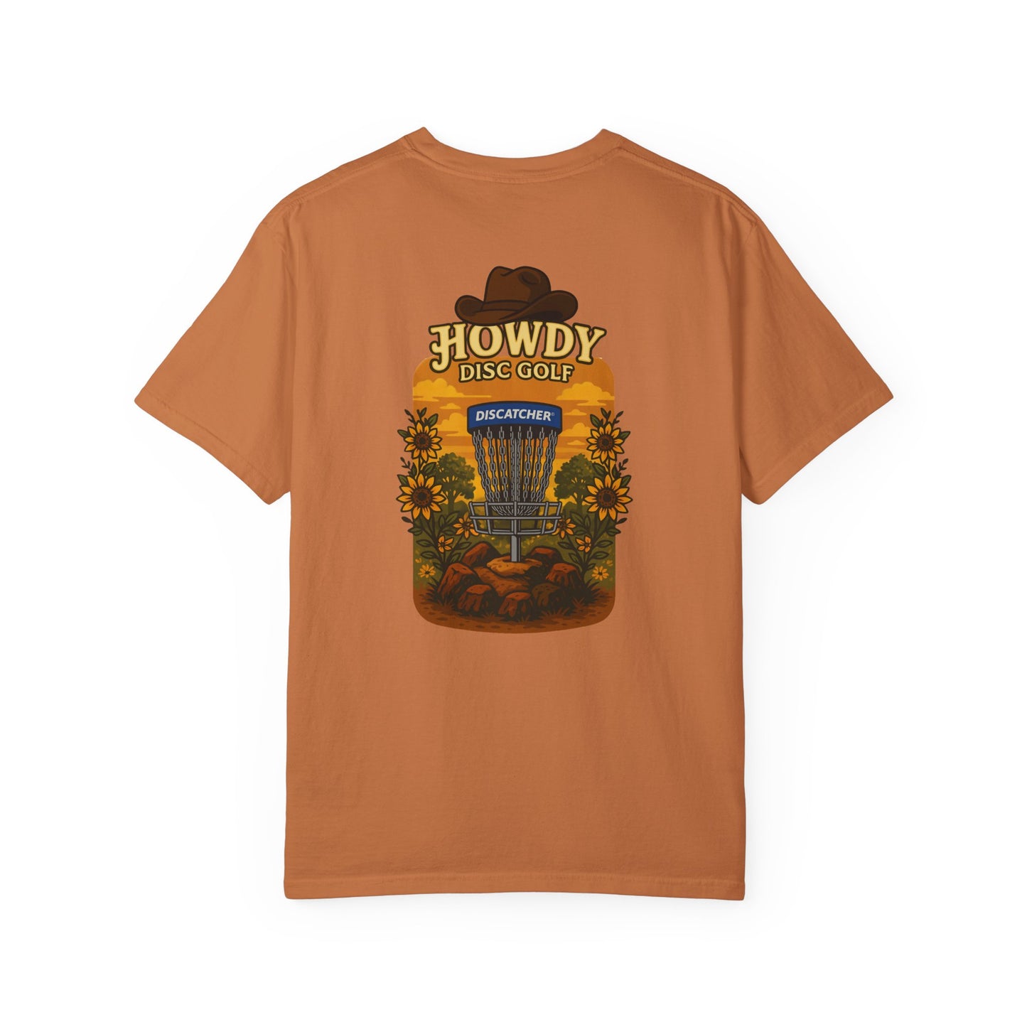Howdy Disc Golf Sunflower Unisex Garment-Dyed T-Shirt | Casual Summer Tee, Gift for Disc Golf Enthusiasts, Fun Outdoor Activity Shirt, Nature [...]