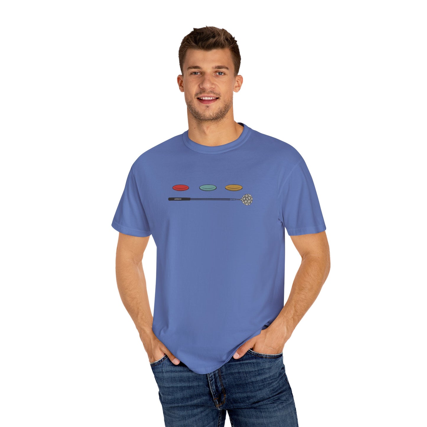 Chill Vibes Disc Retriever Unisex T-shirt | Relaxed Style, Casual Comfort, Nature Lovers, Everyday Wear, Gift for Friends