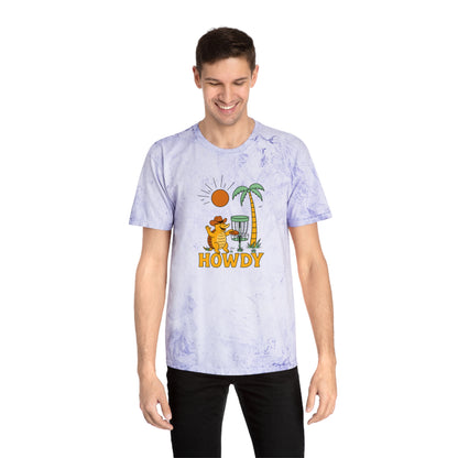 Disc Golf Armadillo Color Blast T-Shirt