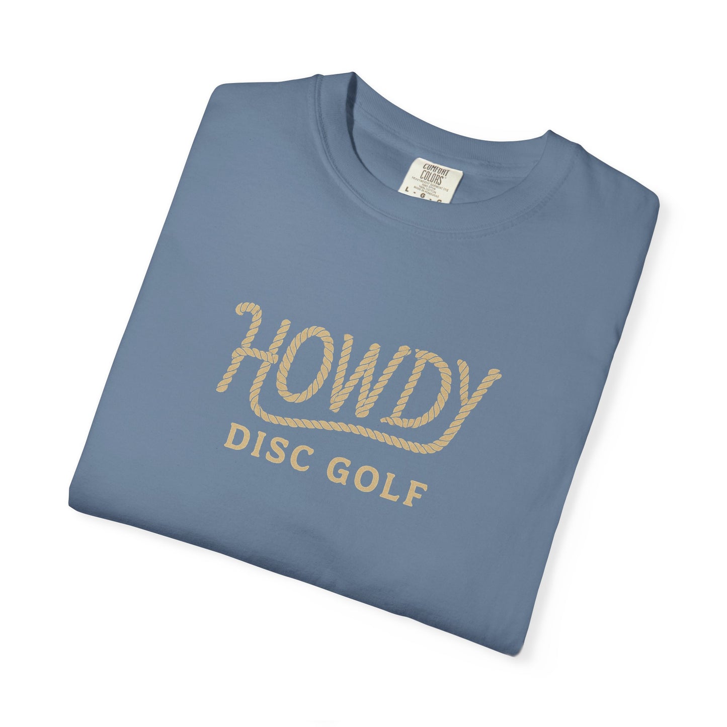 Howdy Rope Logo Tee – Classic Western Disc Golf Style