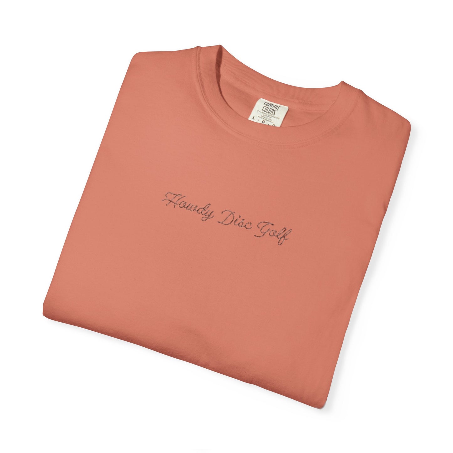 Howdy Mountain Disc Basket Unisex T-shirt