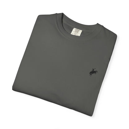 Bucking Bronco Tee- Rope Logo On Back