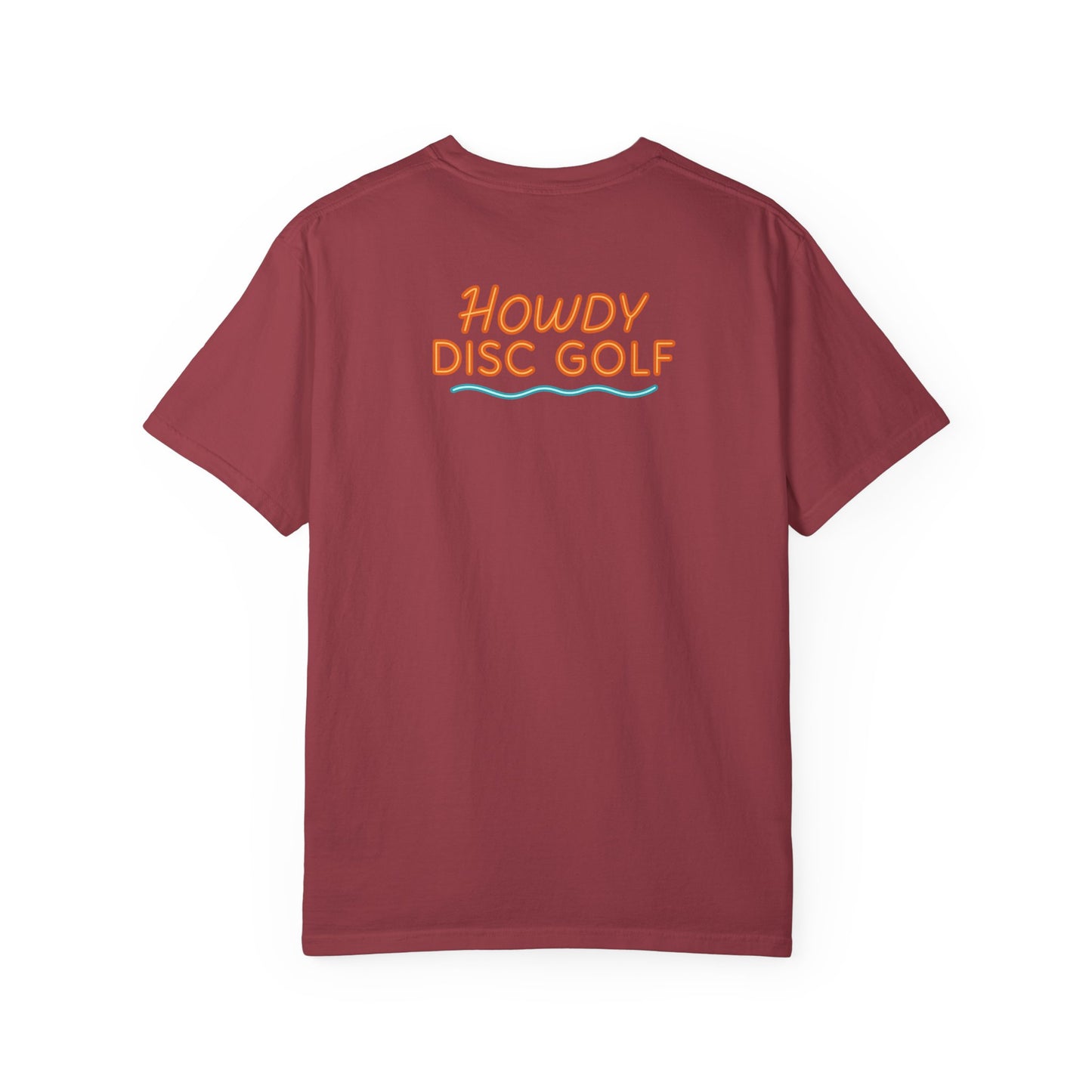 Howdy Neon Disc Golf T-shirt