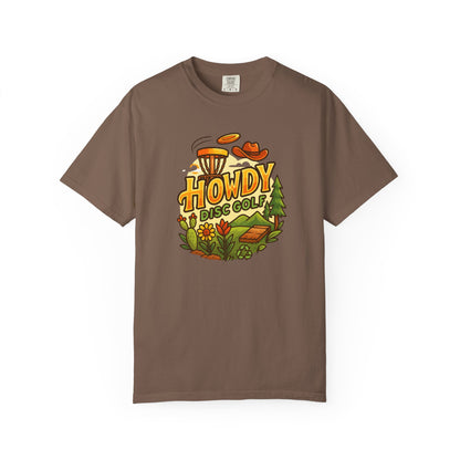 Howdy Disc Golf T-Shirt, Unisex Short Sleeve Tee, Casual Wear, Outdoor Sports Apparel, Summer Gift Idea