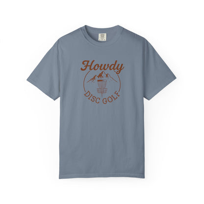 Howdy Disc Golf T-Shirt, Casual Sportswear, Gift for Golfers, Unisex Tee, Outdoor Activity, Summer Fun