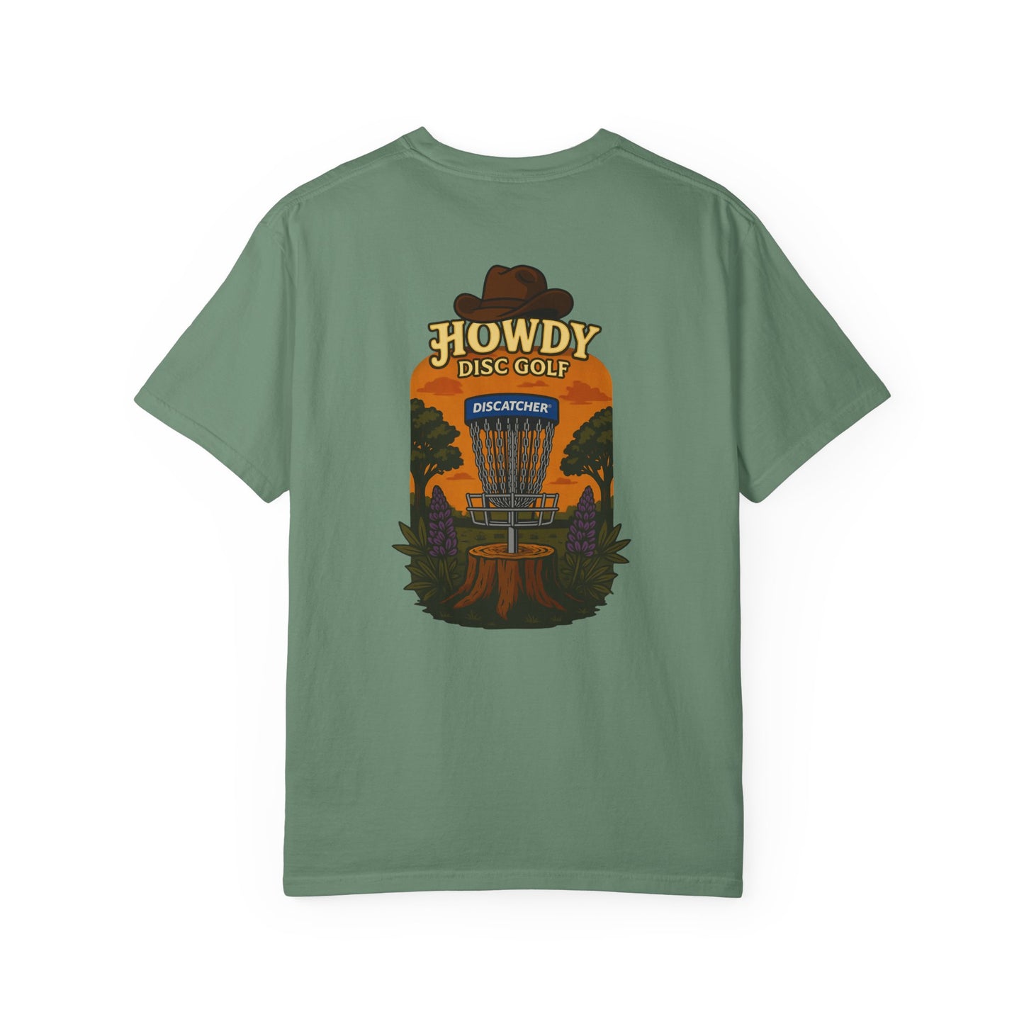 Nature Disc Golf Basket Unisex T-shirt : Howdy