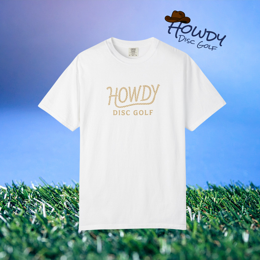 Howdy Rope Logo Tee – Classic Western Disc Golf Style