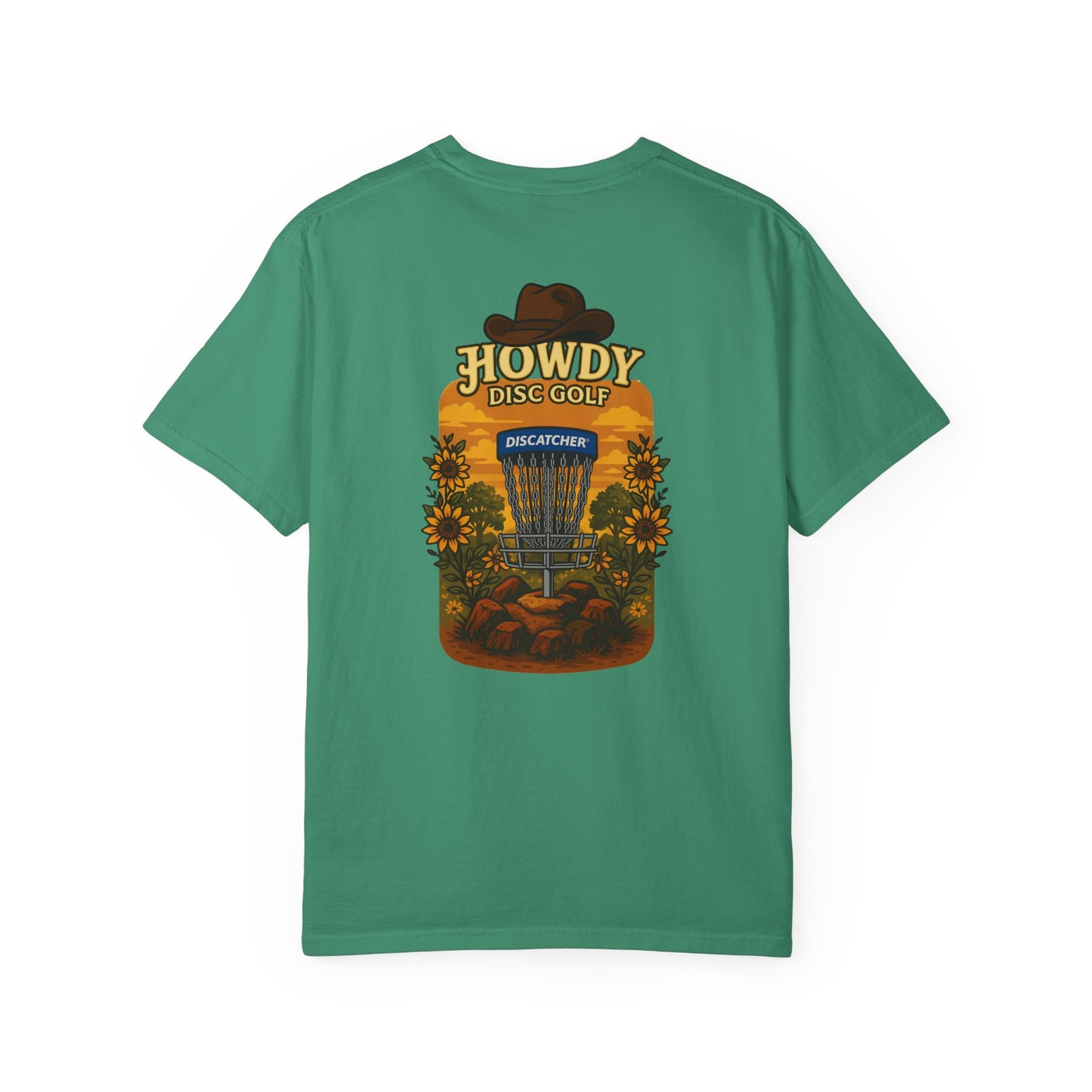 Howdy Disc Golf Sunflower Unisex Garment-Dyed T-Shirt | Casual Summer Tee, Gift for Disc Golf Enthusiasts, Fun Outdoor Activity Shirt, Nature [...]
