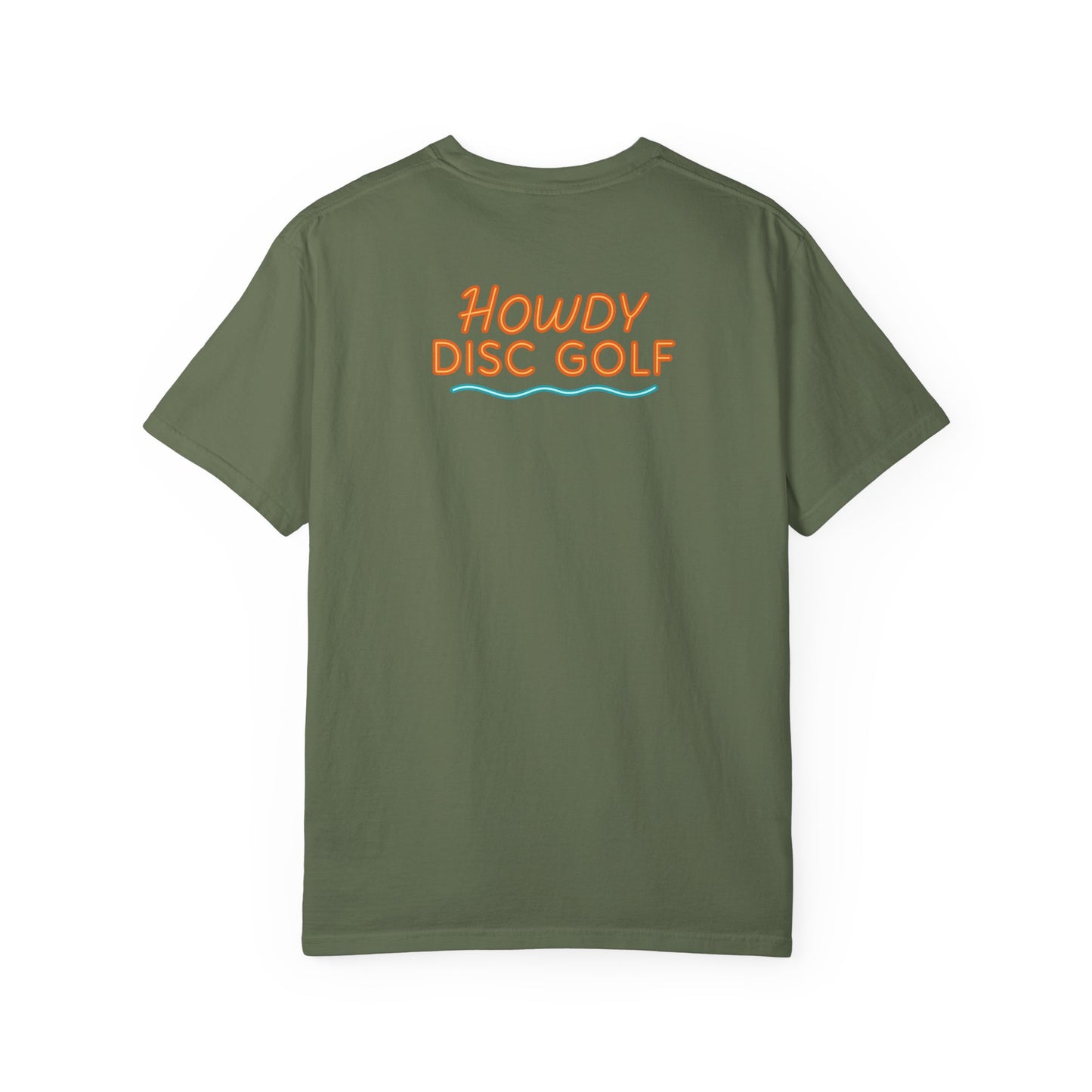 Howdy Neon Disc Golf T-shirt